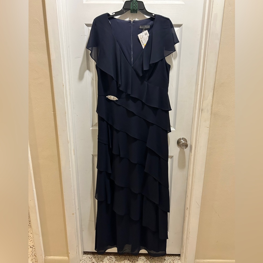 Jessica Howard Tiered Gown